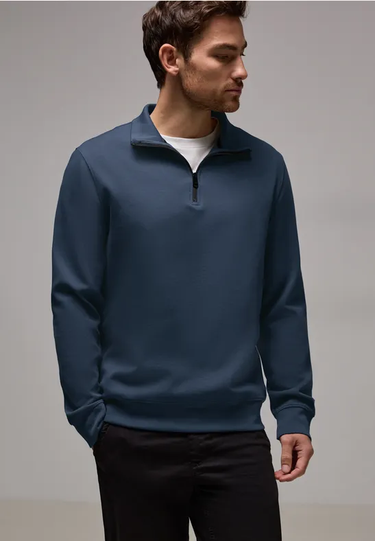 Street One Stretch Halfzip Sweater Weihnachtsangebot