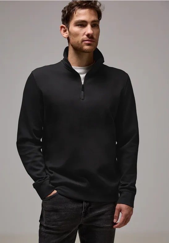 Street One Stretch Halfzip Sweater Jubiläumsangebot
