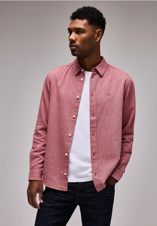 Street One Two Tone Flannelhemd Neueste Stile
