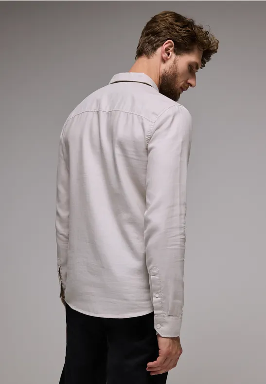 Street One Strukturhemd im Slim Fit Discount Store für neue Produkte