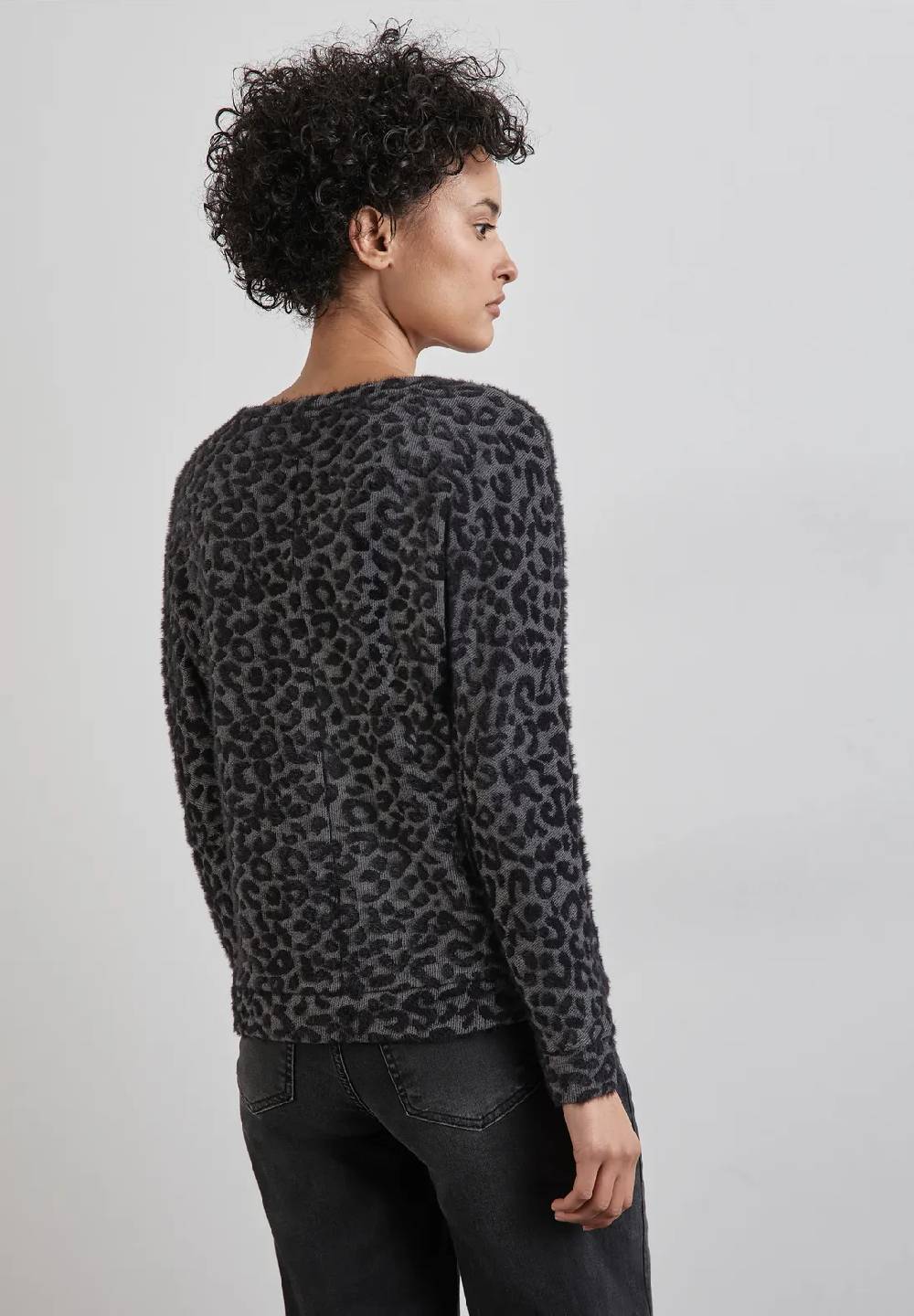 Street One Shirt mit Leo-Muster Kostenloser Versand international