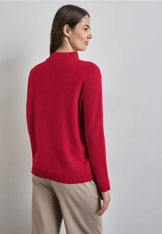 Street One Pullover mit Strickmuster zollfrei