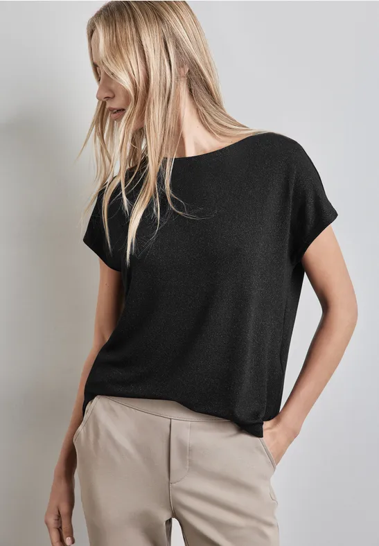 Street One Strick-Look Shirt 50% Rabatt für begrenzte Zeit