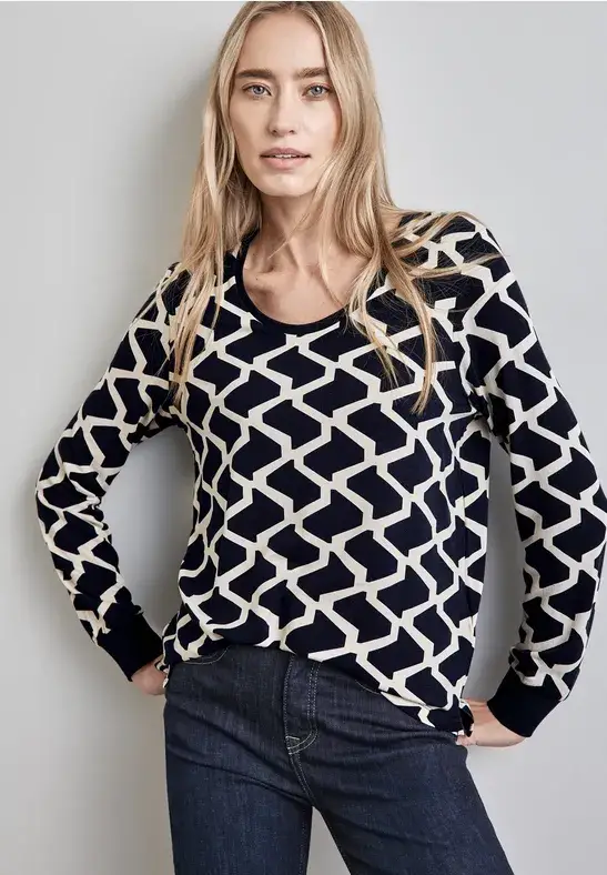 Street One Bedrucktes Shirt Verkauf