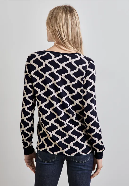 Street One Bedrucktes Shirt Verkauf