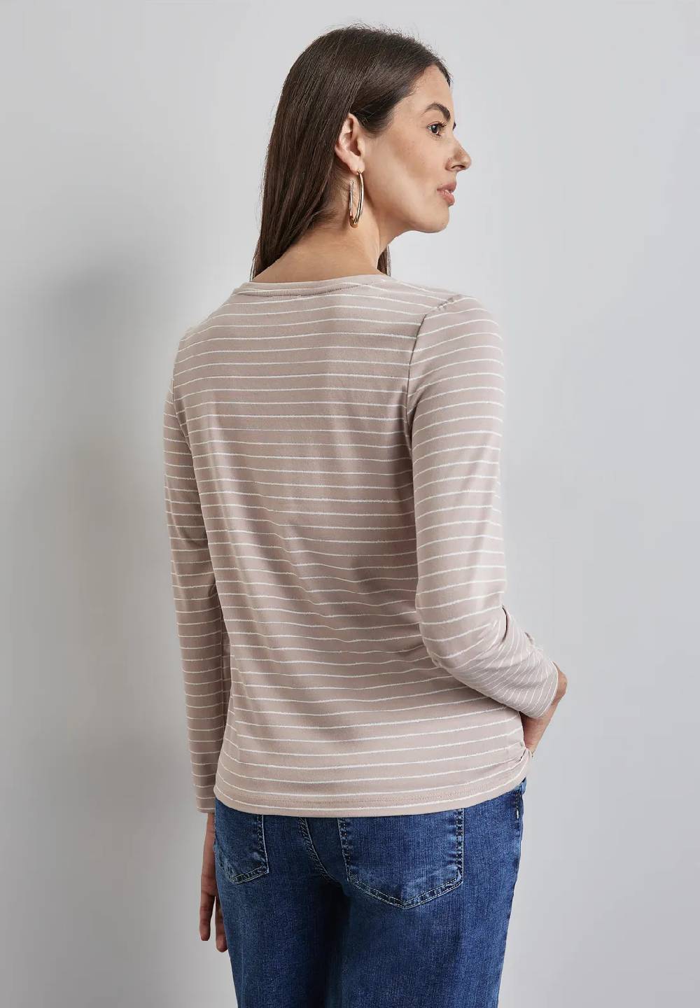 Street One Gestreiftes Langarmshirt Angebote