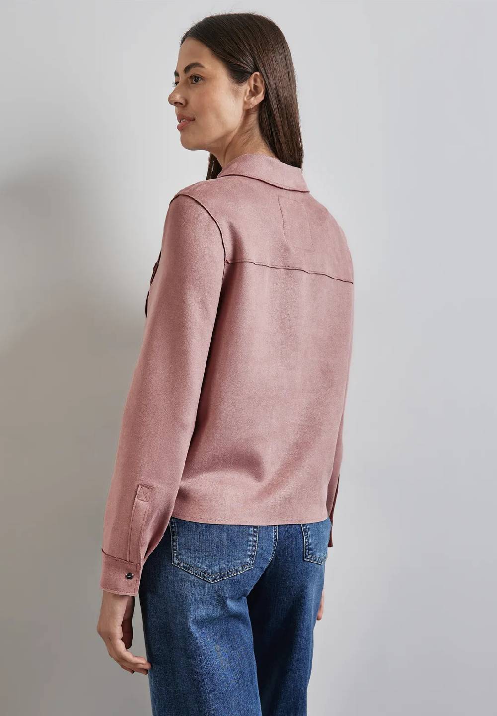 Street One Overshirt im Velours-Look Meist gekauft