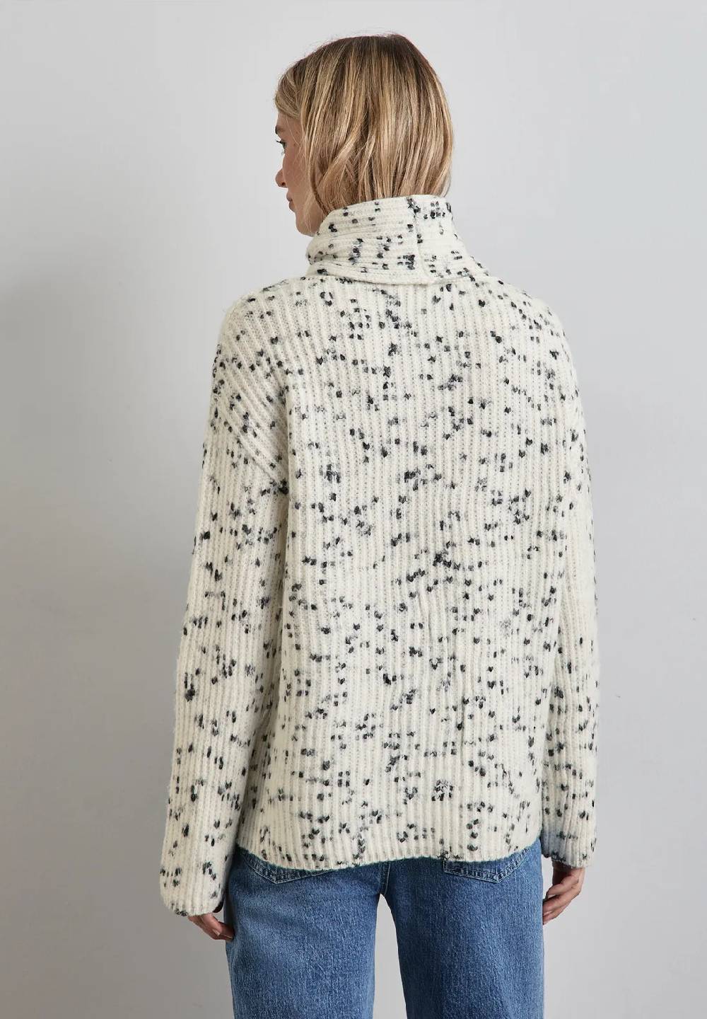 Street One Gemusterter Strickpullover Rabatt