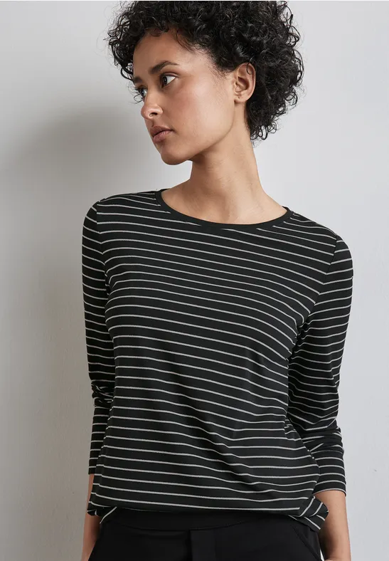 Street One Gestreiftes Langarmshirt Exklusivangebot