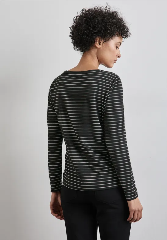 Street One Gestreiftes Langarmshirt Exklusivangebot