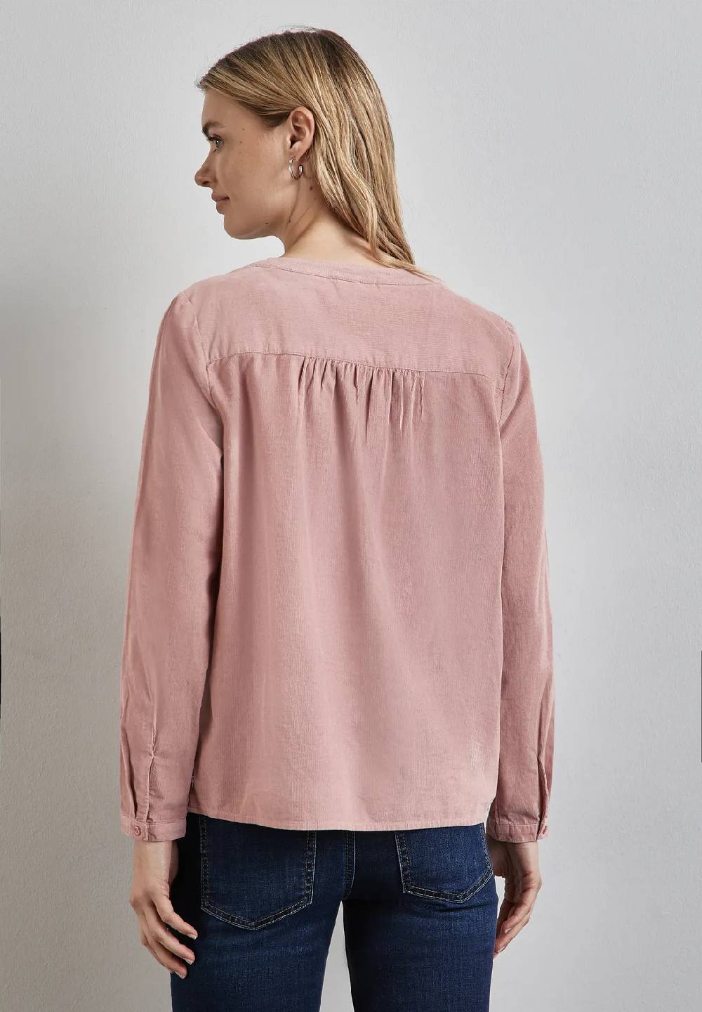 Street One Cord-Bluse mit Knopfleiste Cyber Monday