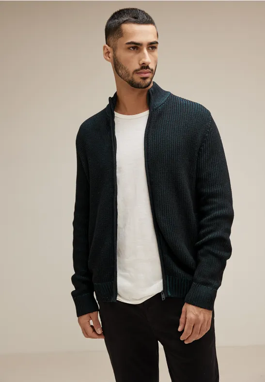 Street One Struktur Cardigan mit Zipper Jubiläumsangebot