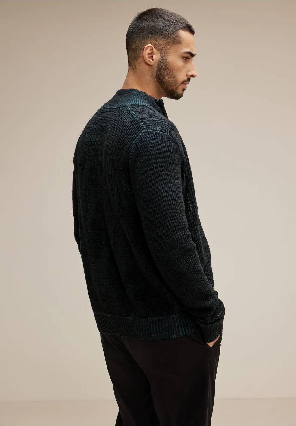 Street One Struktur Cardigan mit Zipper Jubiläumsangebot