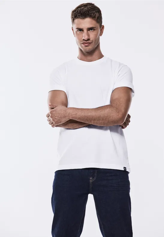 Street One Basic T-Shirt in Unifarbe Top Angebot