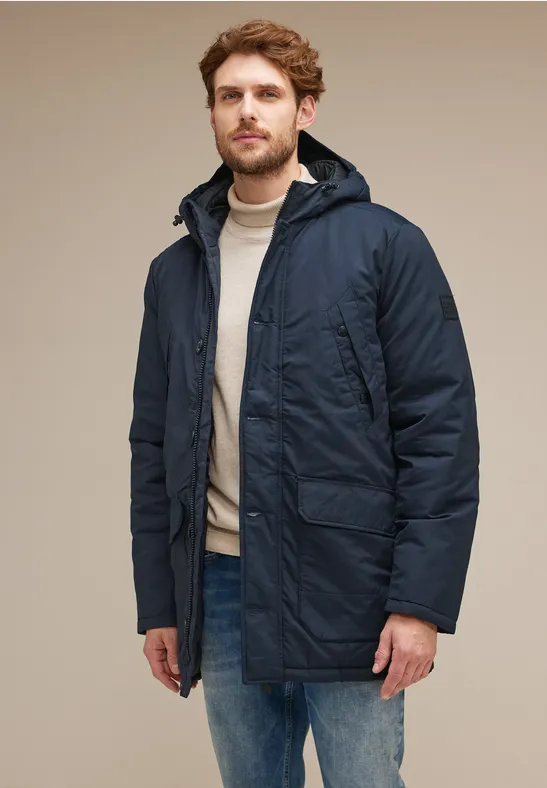 Street One Warmer Parka mit Kapuze Kauf eins, bekomm eins gratis