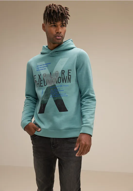 Street One Kapuzenpulli mit Frontprint Letzte 3 Tage