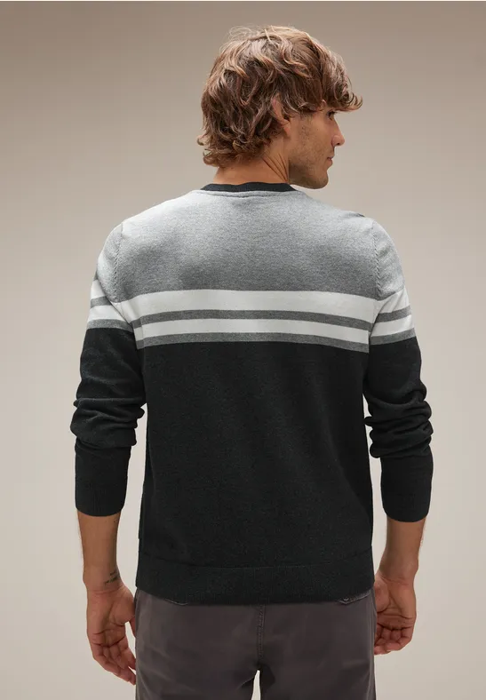 Street One Gestreifter Strickpullover Bis zu 65% Rabatt