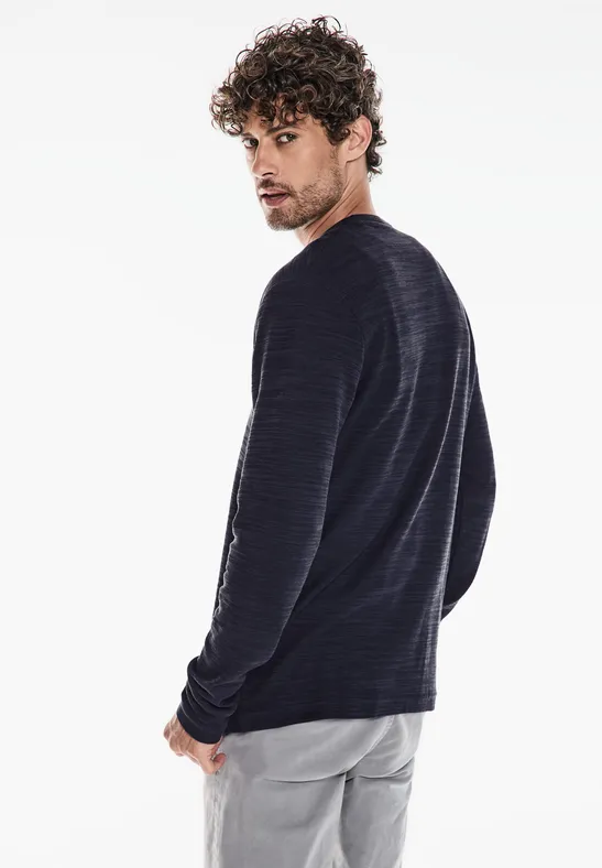 Street One Henley Shirt 50% Rabatt mit kostenlosem Versand
