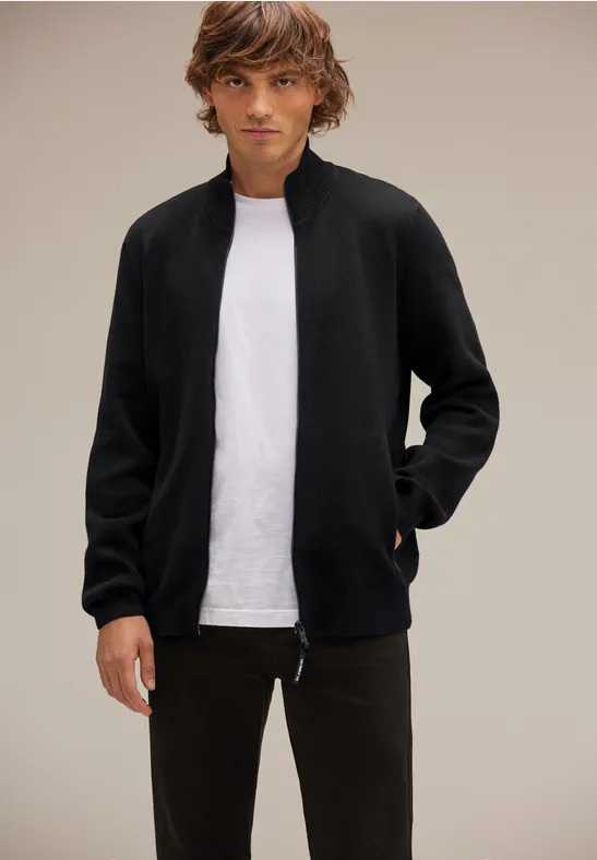 Street One Strickjacke mit Zipper Fabrikladen
