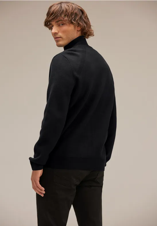 Street One Strickjacke mit Zipper Fabrikladen