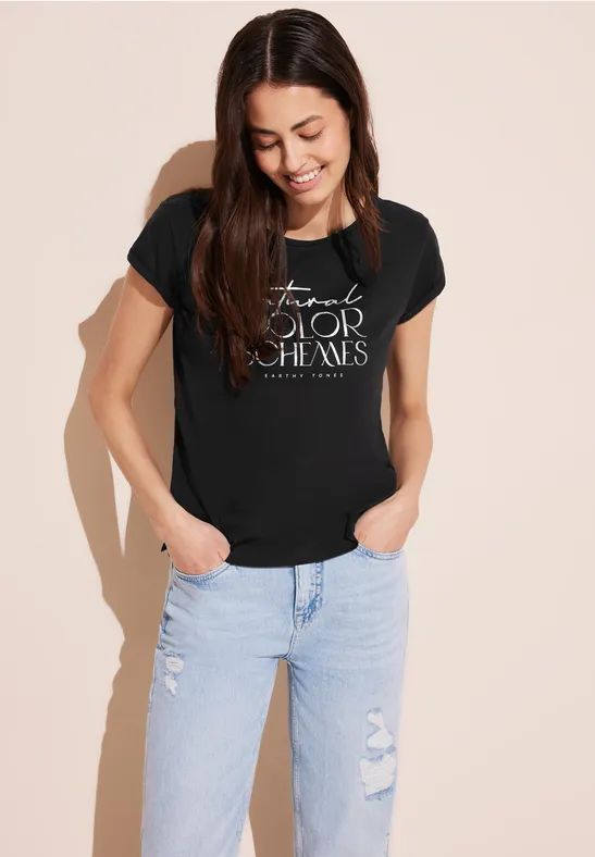 Street One T-Shirt mit Wording zollfrei