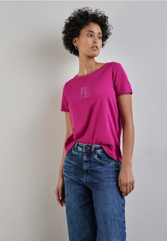 Street One T-Shirt mit Wording Online