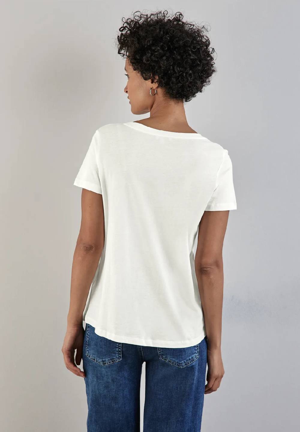 Street One T-Shirt mit Wording Auslauf