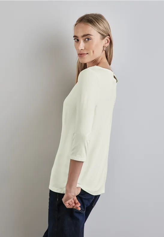 Street One Materialmix-Shirt Hotsell