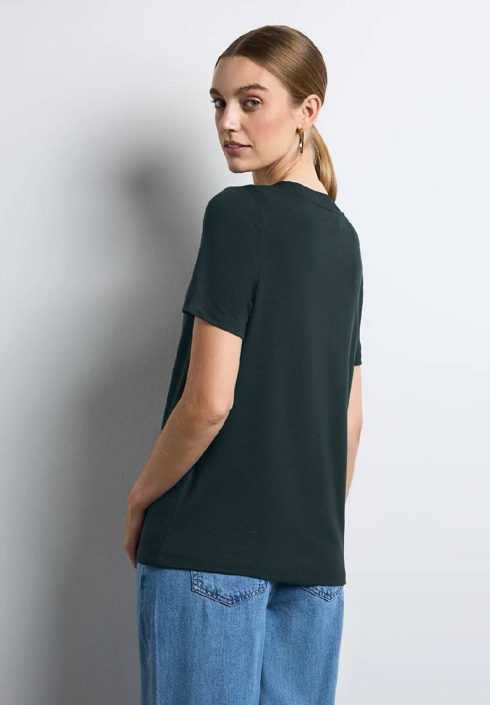 Street One T-Shirt mit V-Ausschnitt Versandkostenfrei