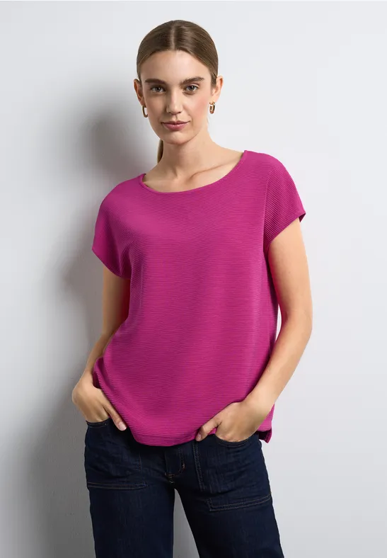 Street One Ottoman-T-Shirt Großer Ausverkauf
