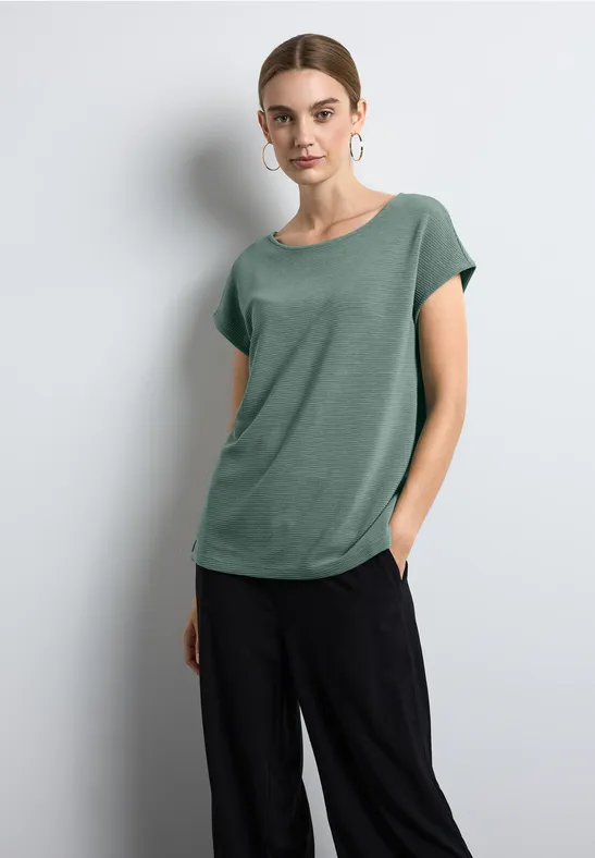Street One Ottoman-T-Shirt Begrenztes Angebot