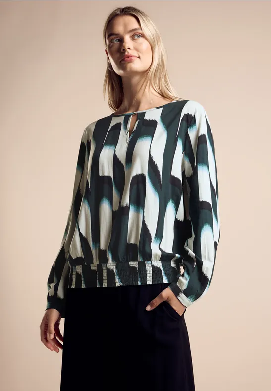 Street One Bedruckte Bluse Saisonschlussverkauf