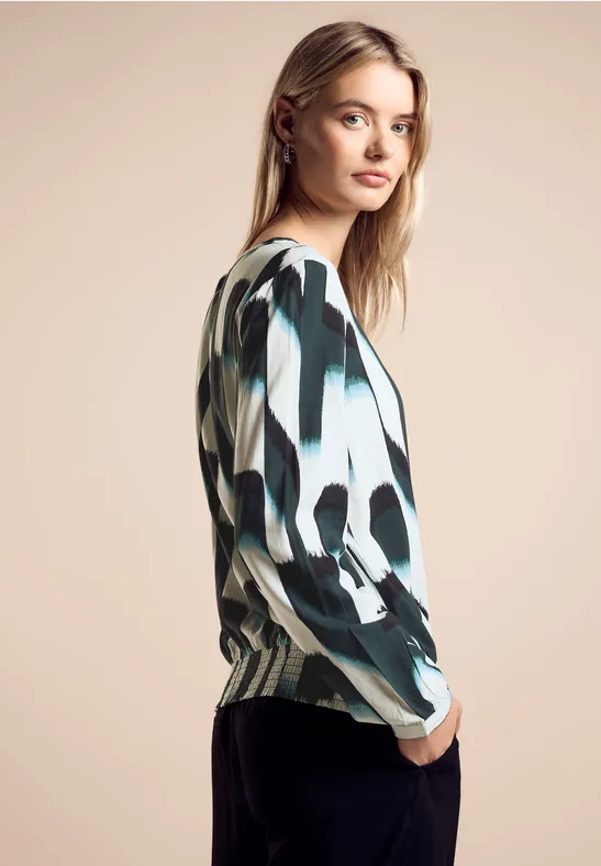 Street One Bedruckte Bluse Saisonschlussverkauf