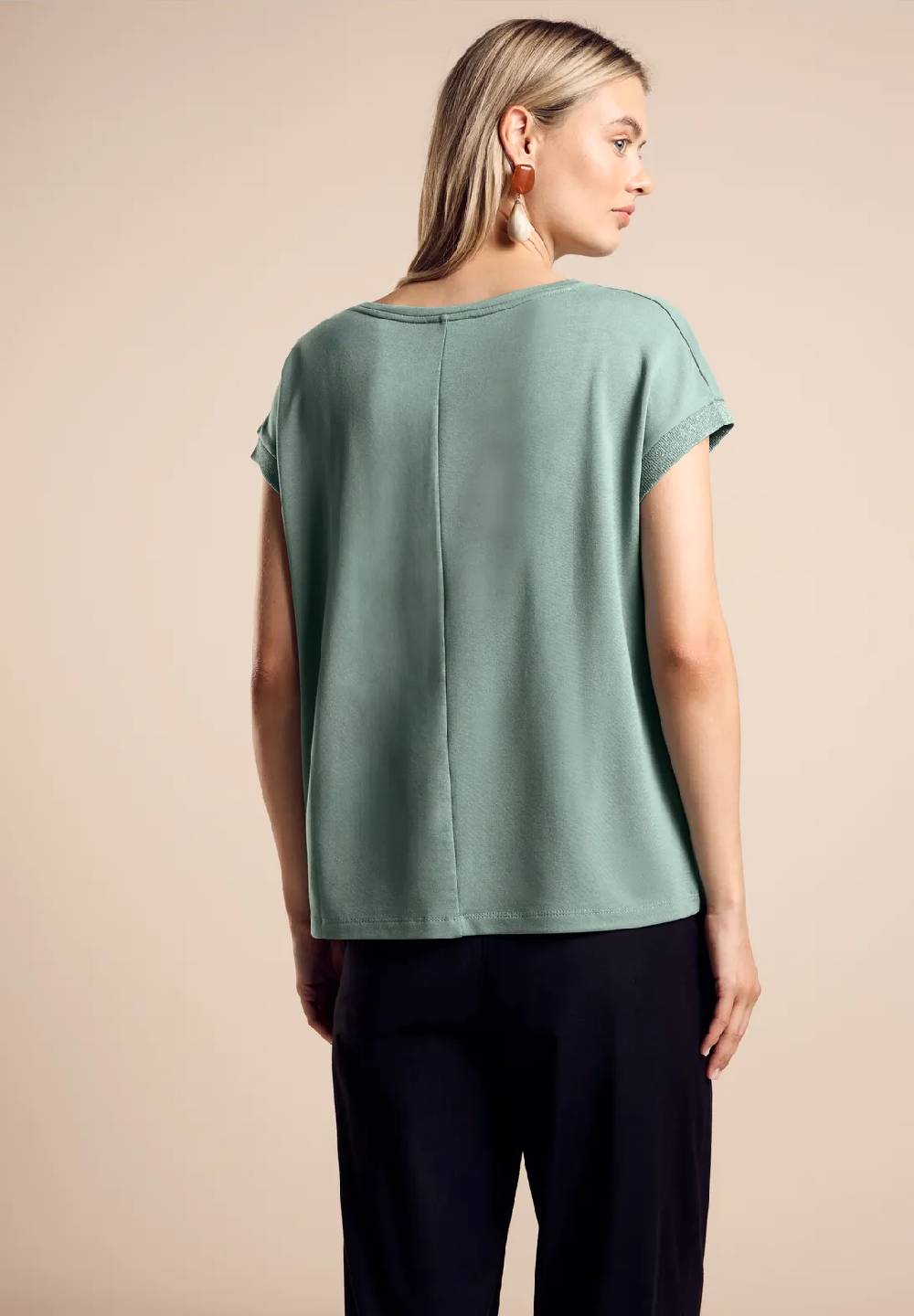 Street One T-Shirt mit Wording Cyber Monday
