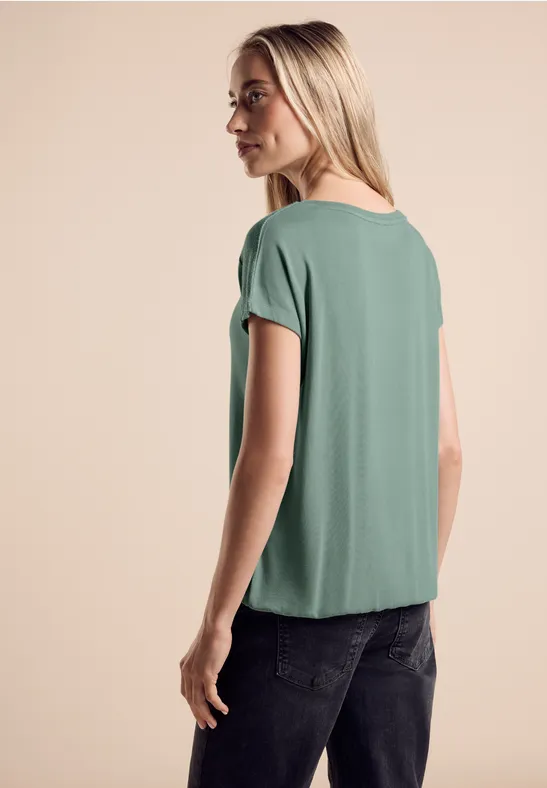 Street One T-Shirt mit Glanz-Detail Vatertagsangebot