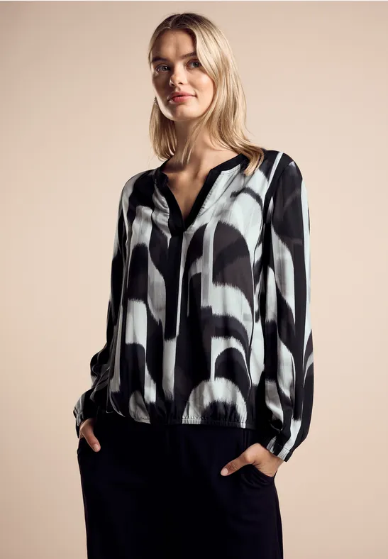 Street One Bedruckte Bluse Top Angebot