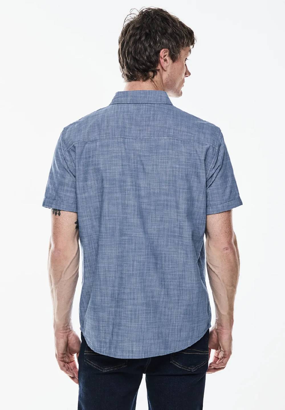 Street One Chambray Kurzarmhemd Große Rabatte