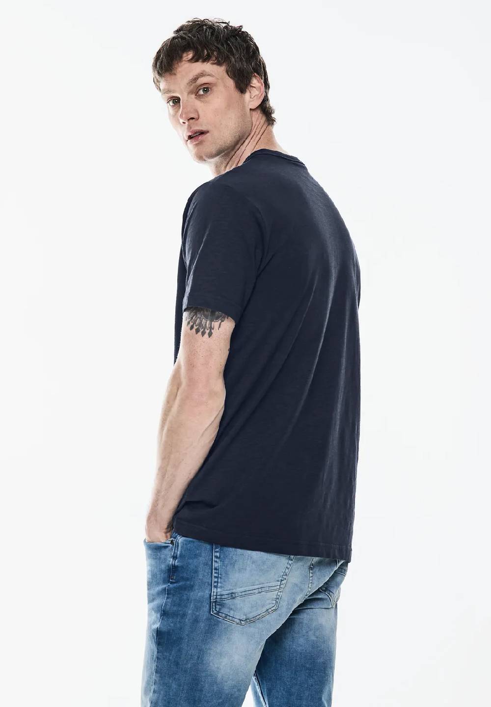 Street One Slub T-Shirt mit Print Kauf eins, bekomm eins gratis