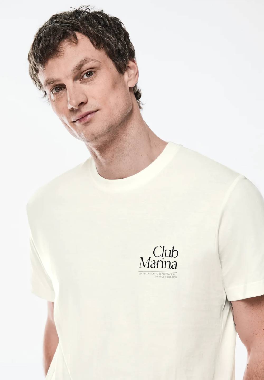 Street One T-Shirt mit Chestprint