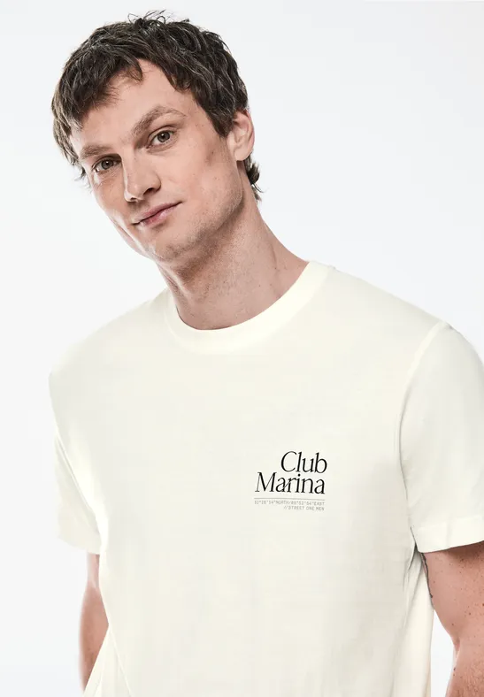 Street One T-Shirt mit Chestprint Sonderangebote
