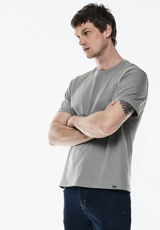 Street One Basic T-Shirt in Unifarbe Wochenangebot