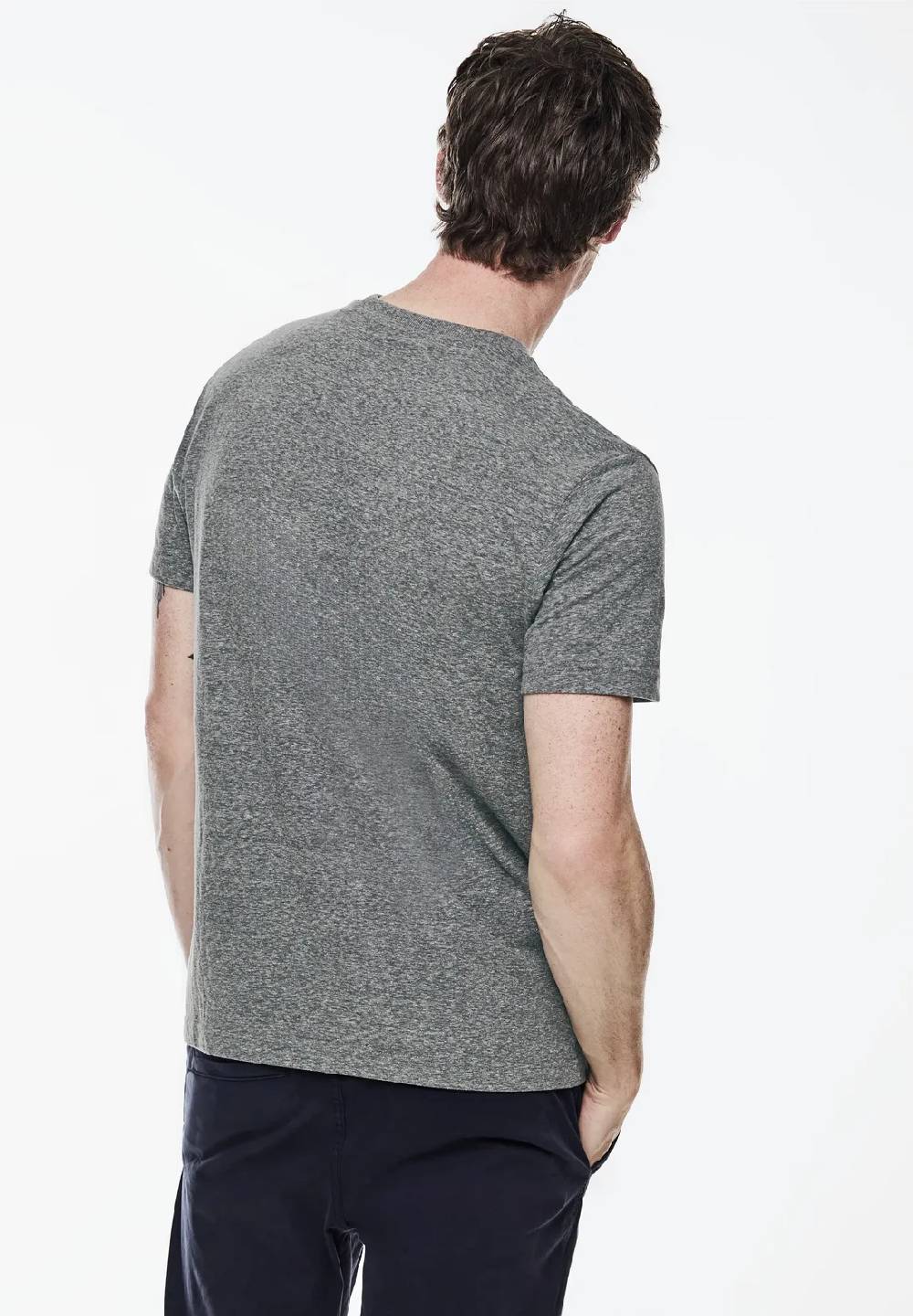 Street One Melange T-Shirt mit Print Begrenzte Freigabe