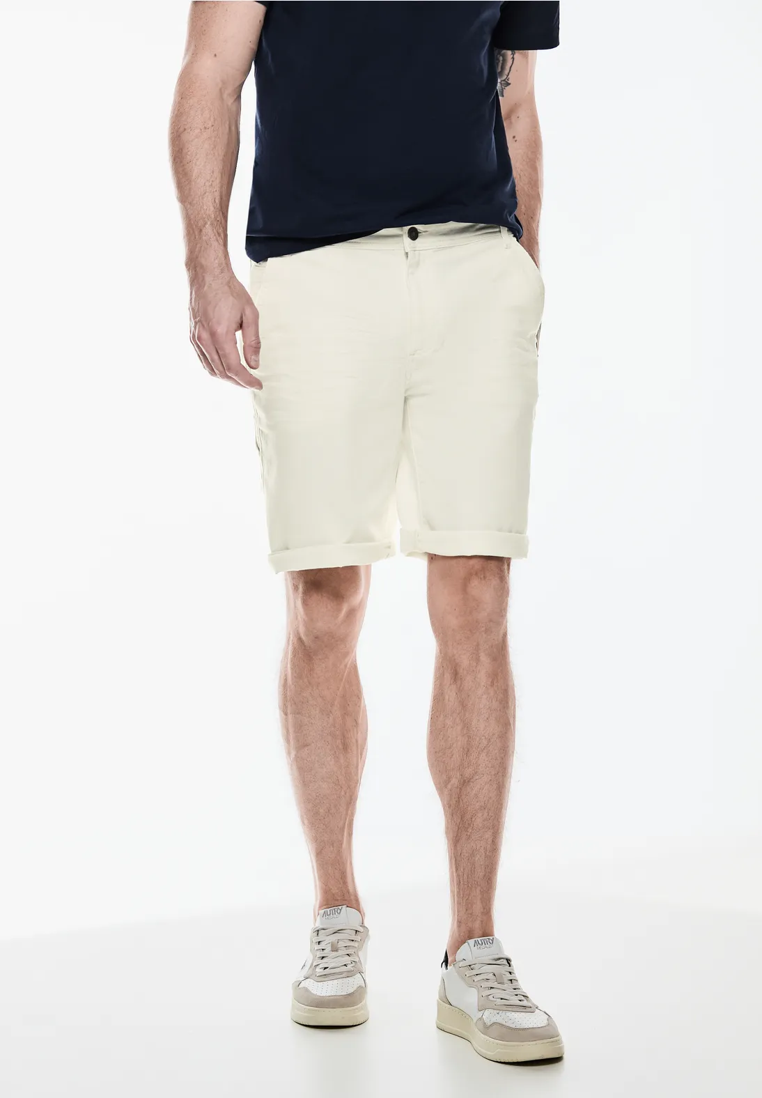 Street One Elastische Jeans Shorts