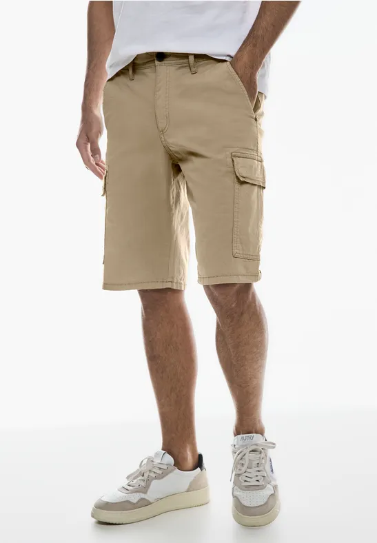 Street One Stretch Twill Cargo Shorts Begrenzt auf 3 Tage
