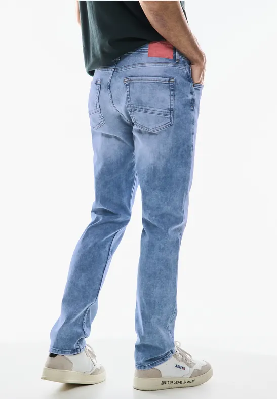Street One Bleached Regular Fit Jeans - Style SURFER Black Friday Preise