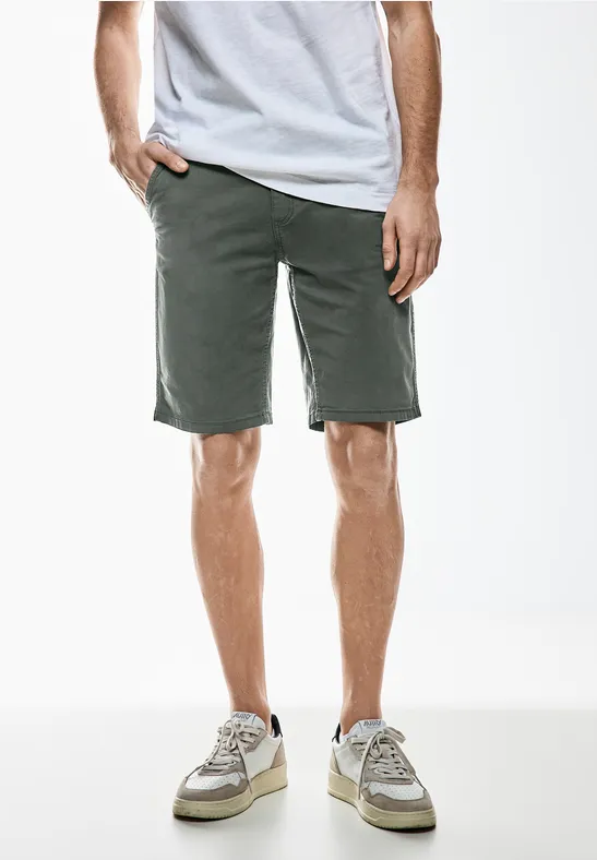 Street One Stretch Twill Chino Shorts Online
