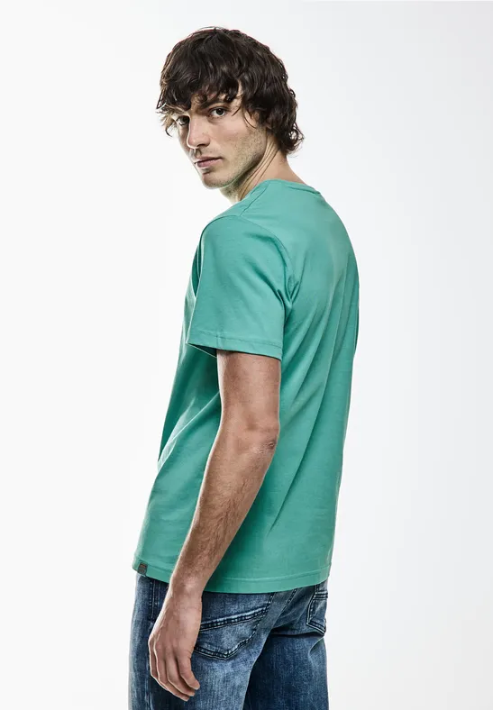 Street One Basic V-Neck T-Shirt Fabrikverkauf