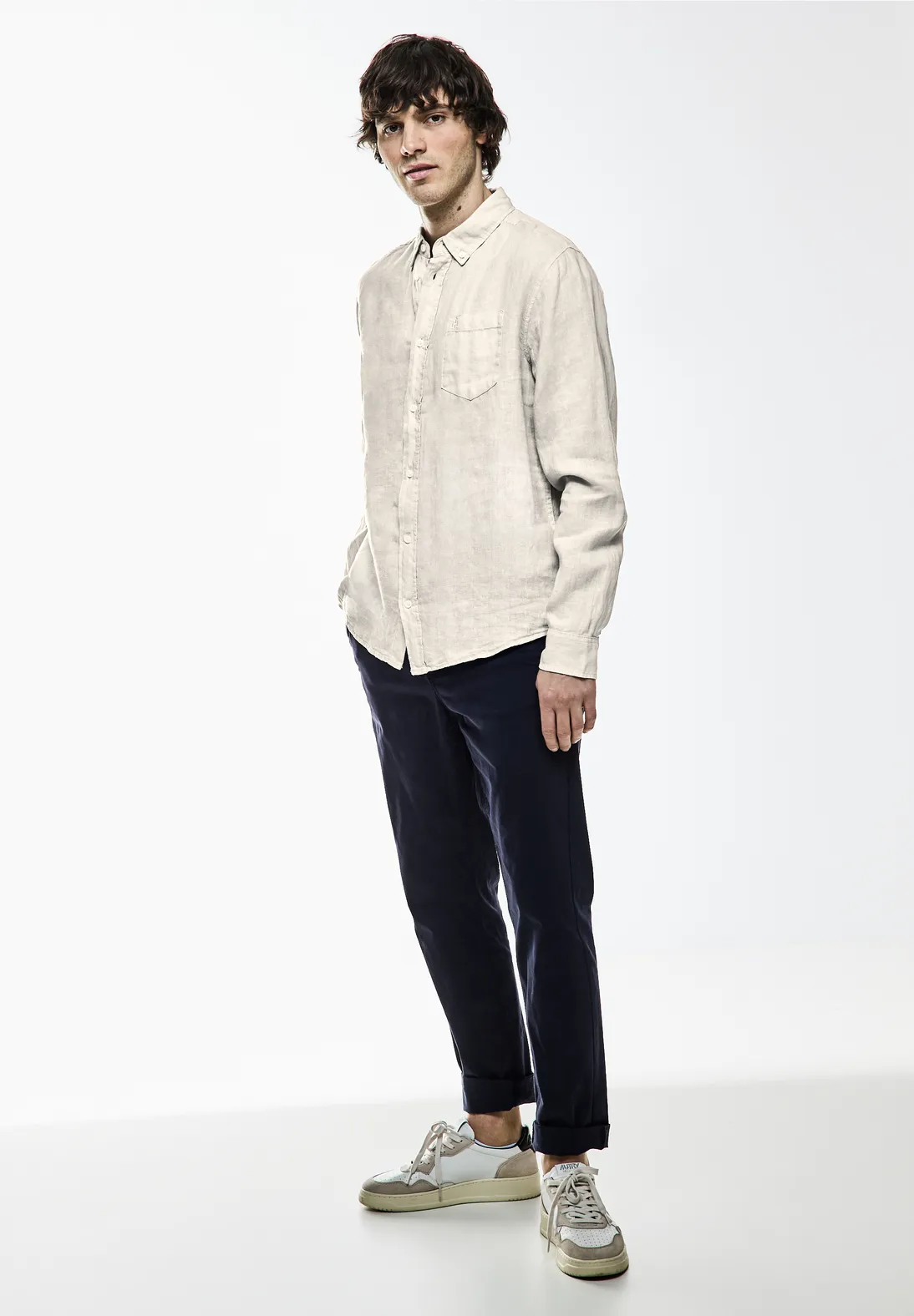 Street One Button Down Leinenhemd