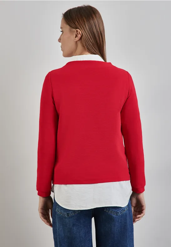 Street One Turtleneck Struktur-Shirt Sonderangebot