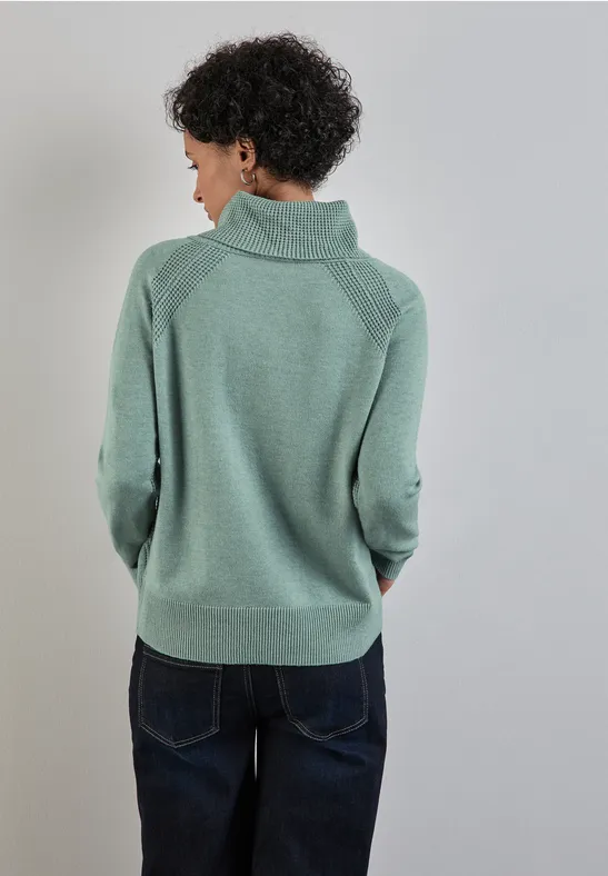 Street One Pullover mit Stehkragen Flash Sale